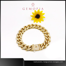 Hip Hop Heavy 14K Gold Plated Cuban Link Chain Necklace or Bracelet